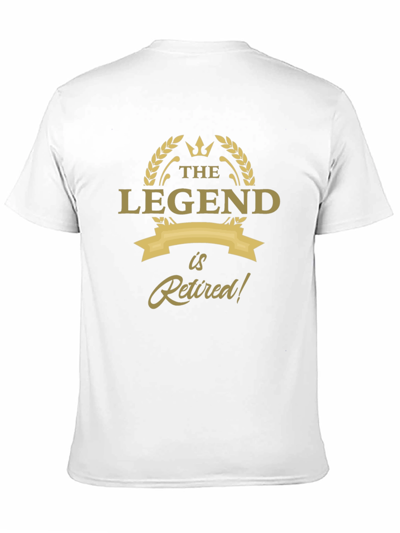 The Legend is Retired Graphic T-Shirt