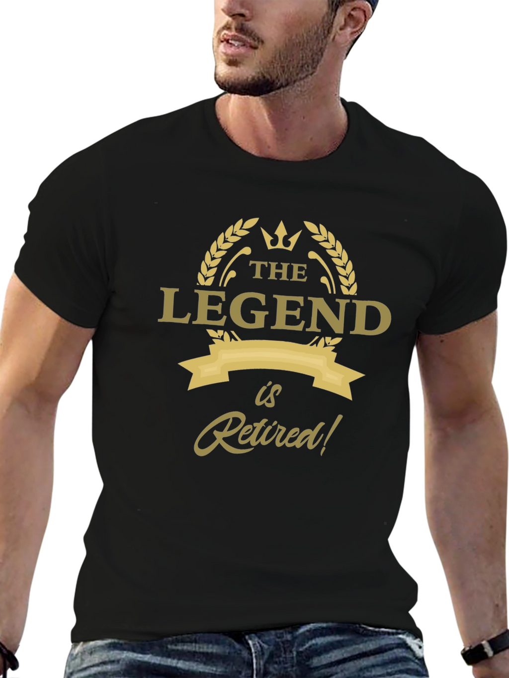 The Legend is Retired Graphic T-Shirt