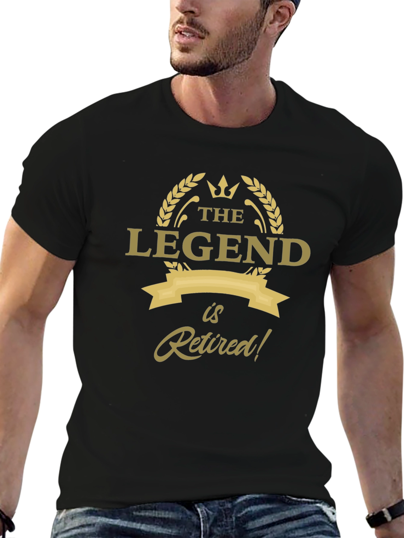 The Legend is Retired Graphic T-Shirt