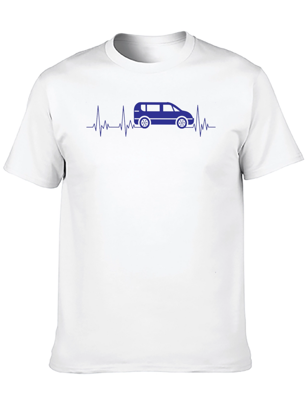 Van Life Heartbeat T-Shirt - Black