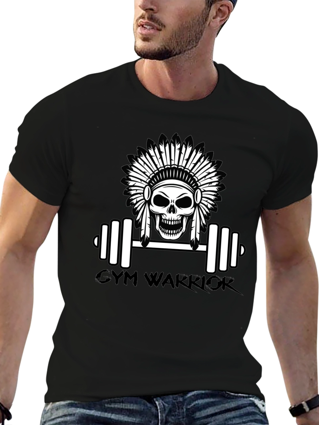 Gym Warrior Black T-Shirt