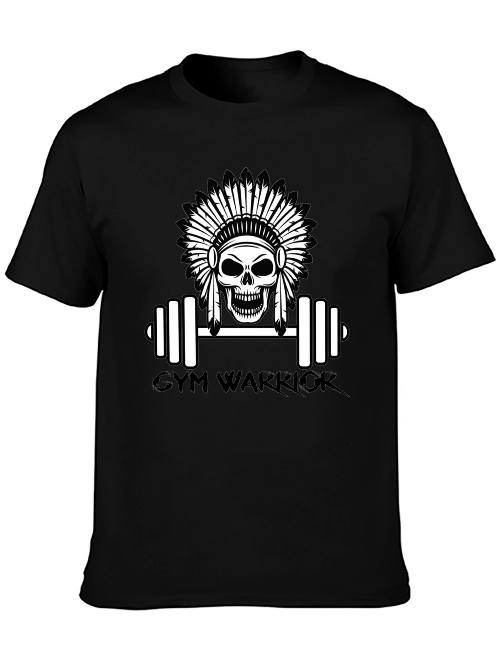 Gym Warrior Black T-Shirt
