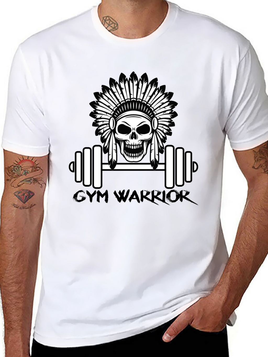 Gym Warrior Black T-Shirt