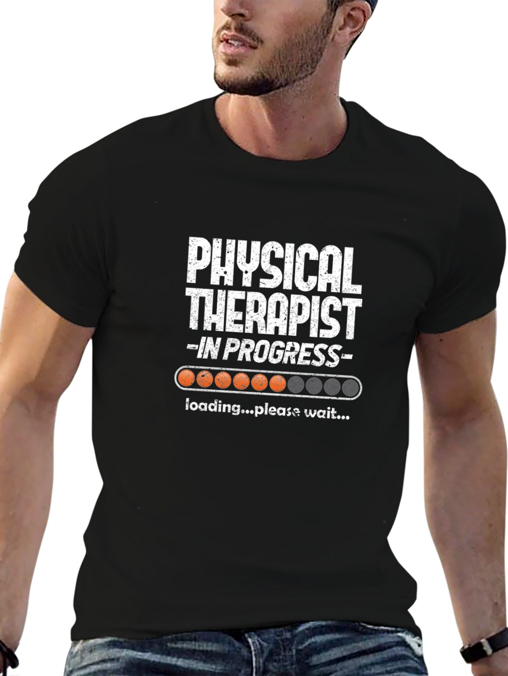 Physical Therapist In Progress Black T-Shirt