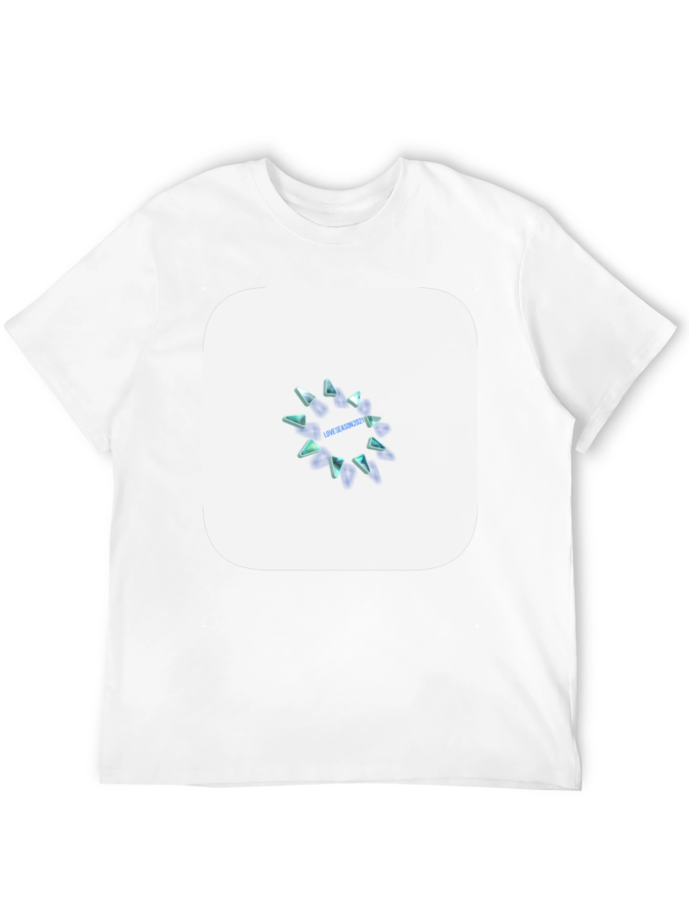 Modern Black Graphic Tee - Love Season 2021