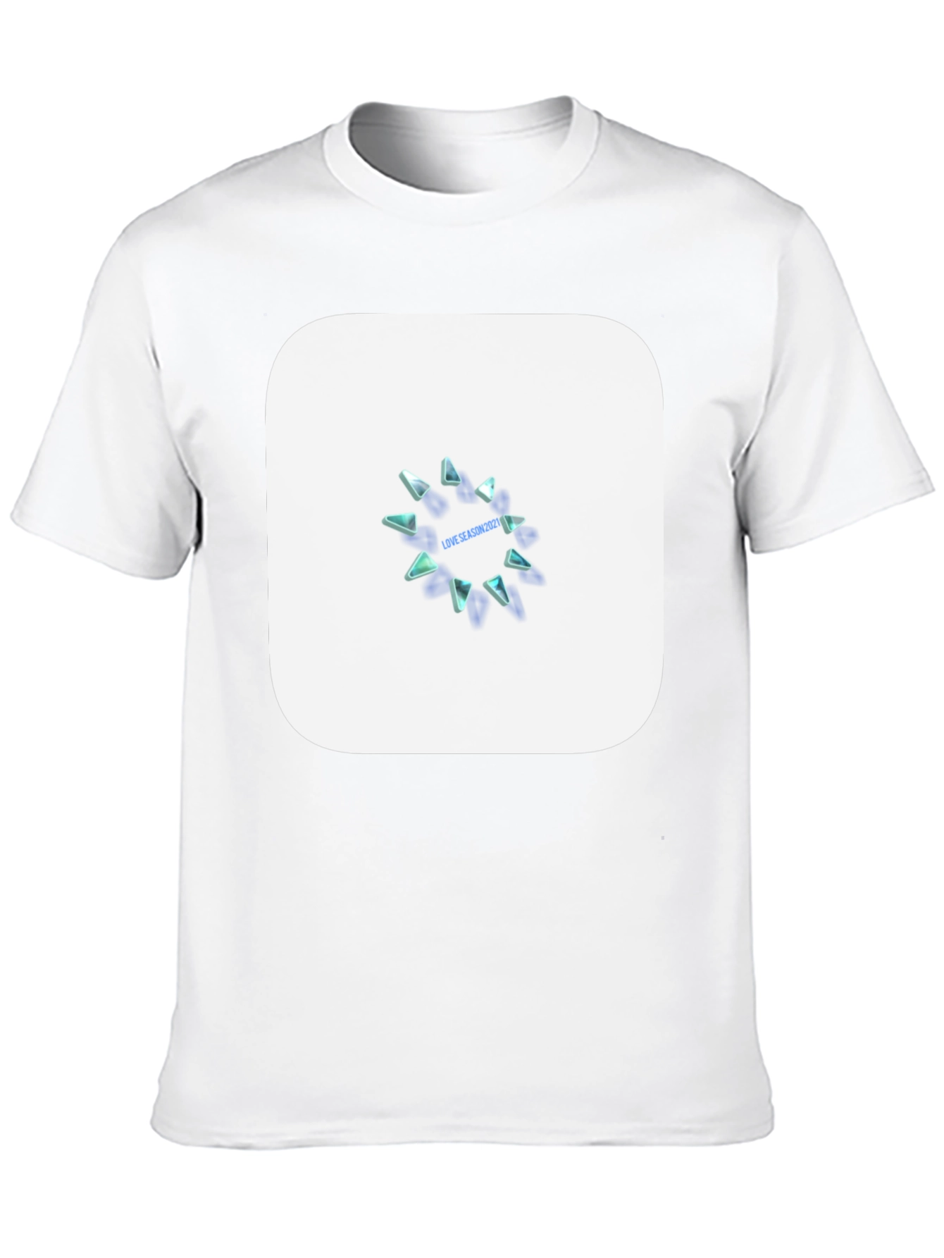 Modern Black Graphic Tee - Love Season 2021