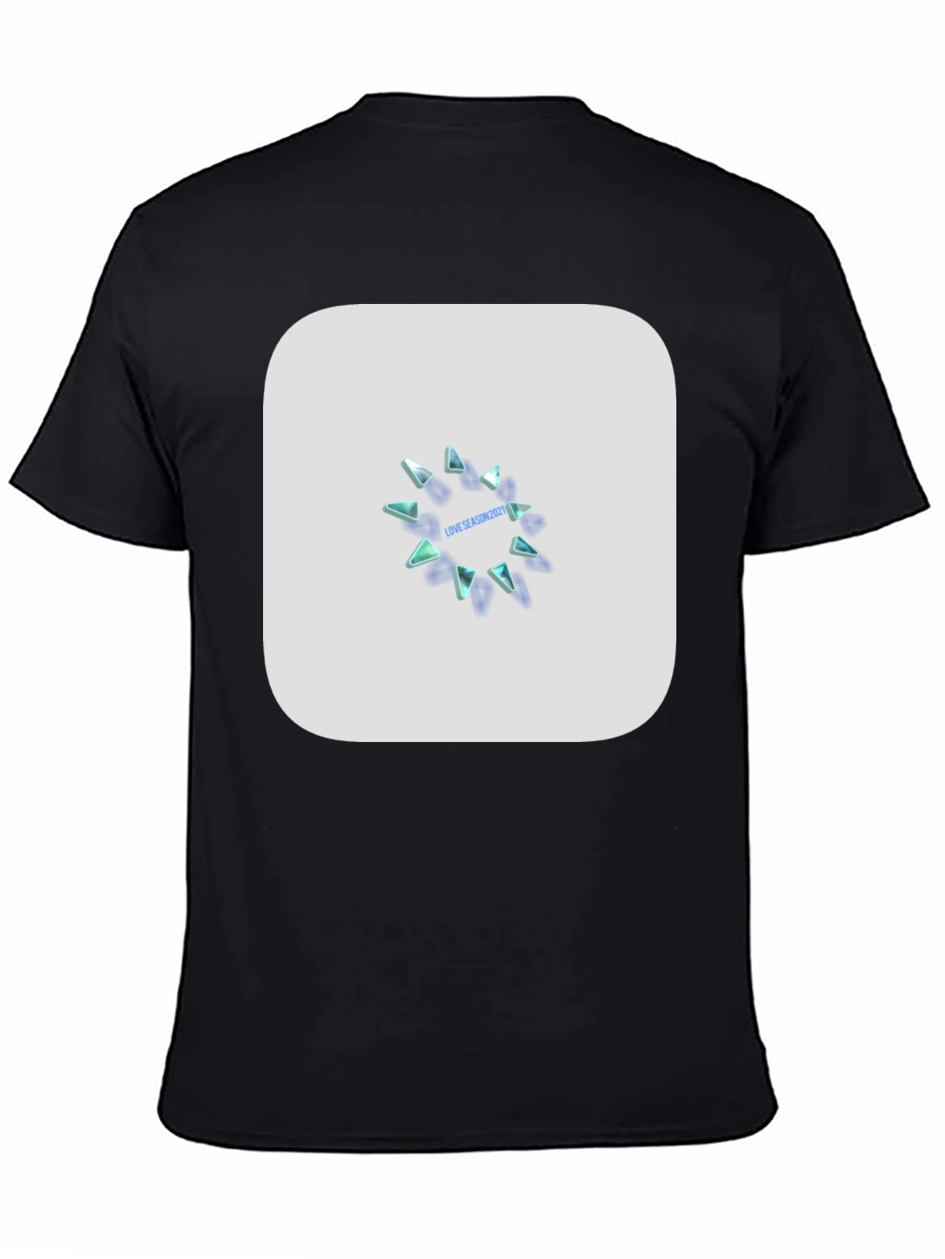 Modern Black Graphic Tee - Love Season 2021