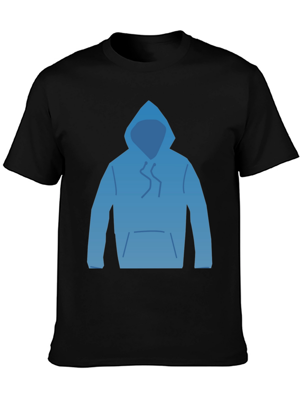Hoodie Graphic T-Shirt - Casual Comfort