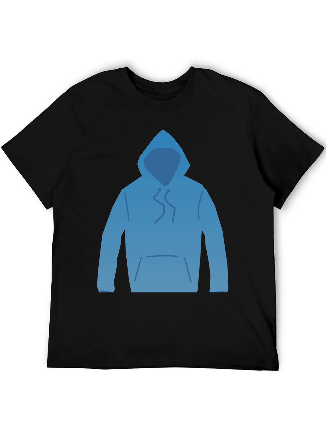 Hoodie Graphic T-Shirt - Casual Comfort
