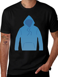 Hoodie Graphic T-Shirt - Casual Comfort