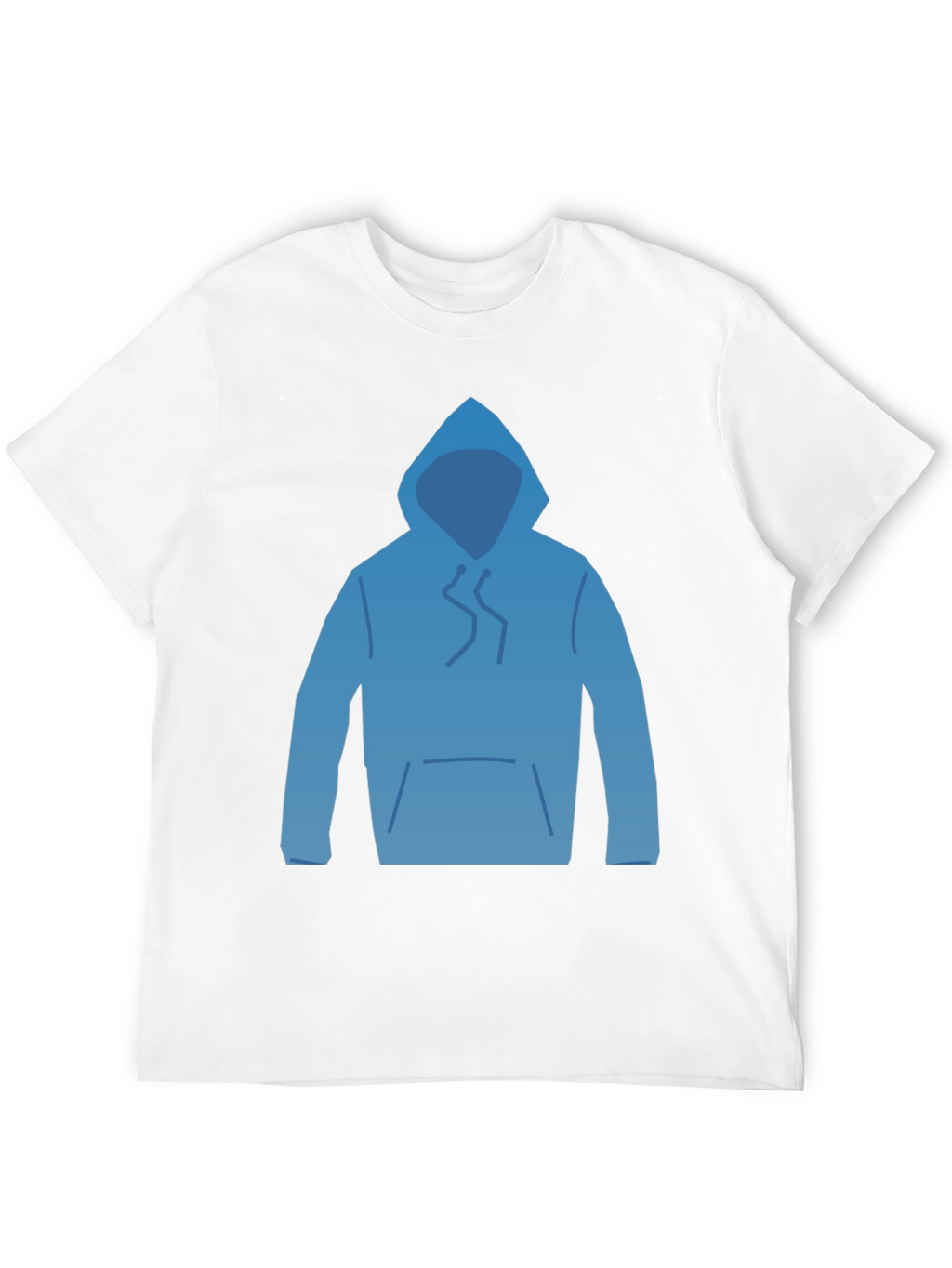 Hoodie Graphic T-Shirt - Casual Comfort