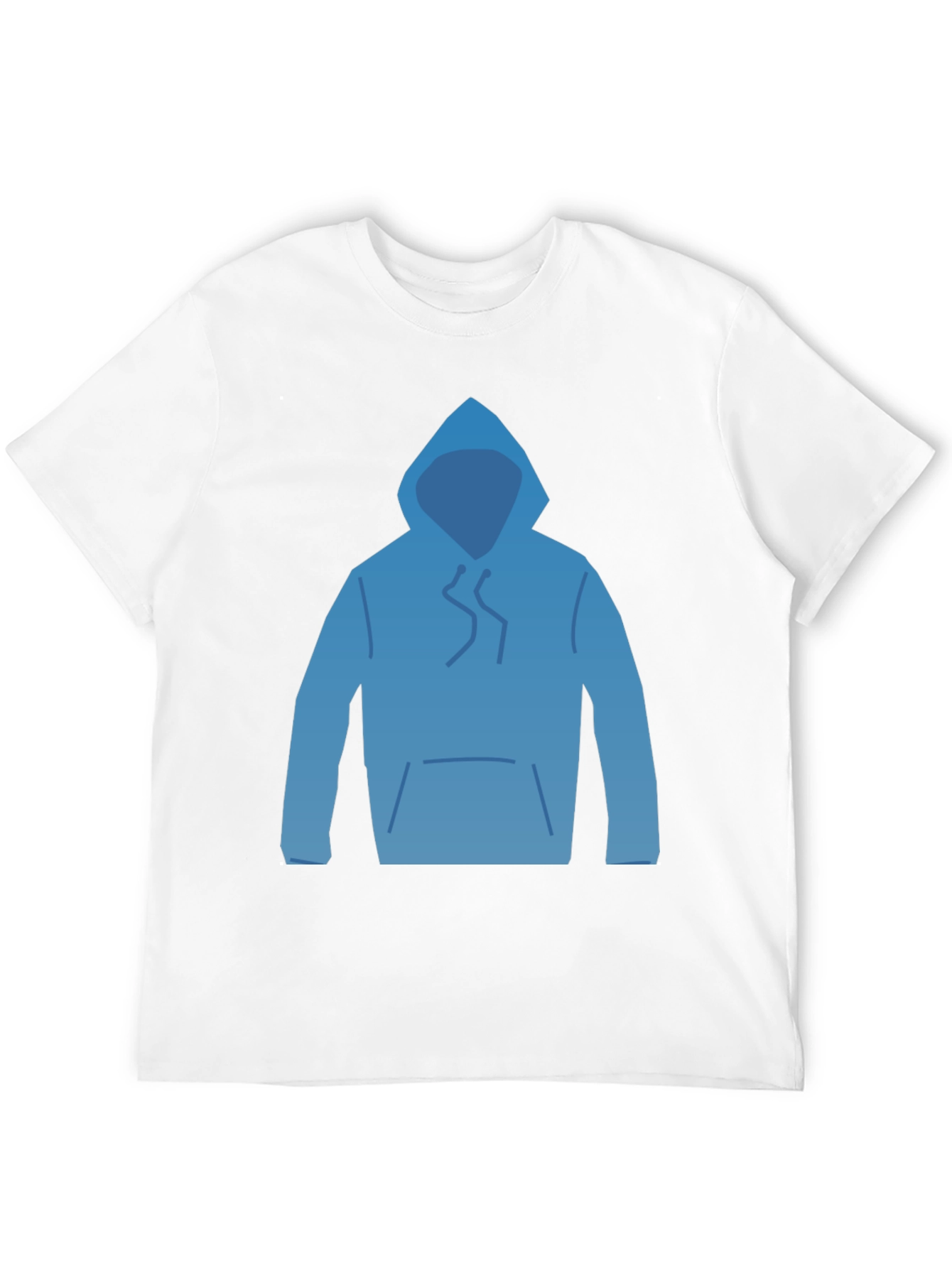 Hoodie Graphic T-Shirt - Casual Comfort