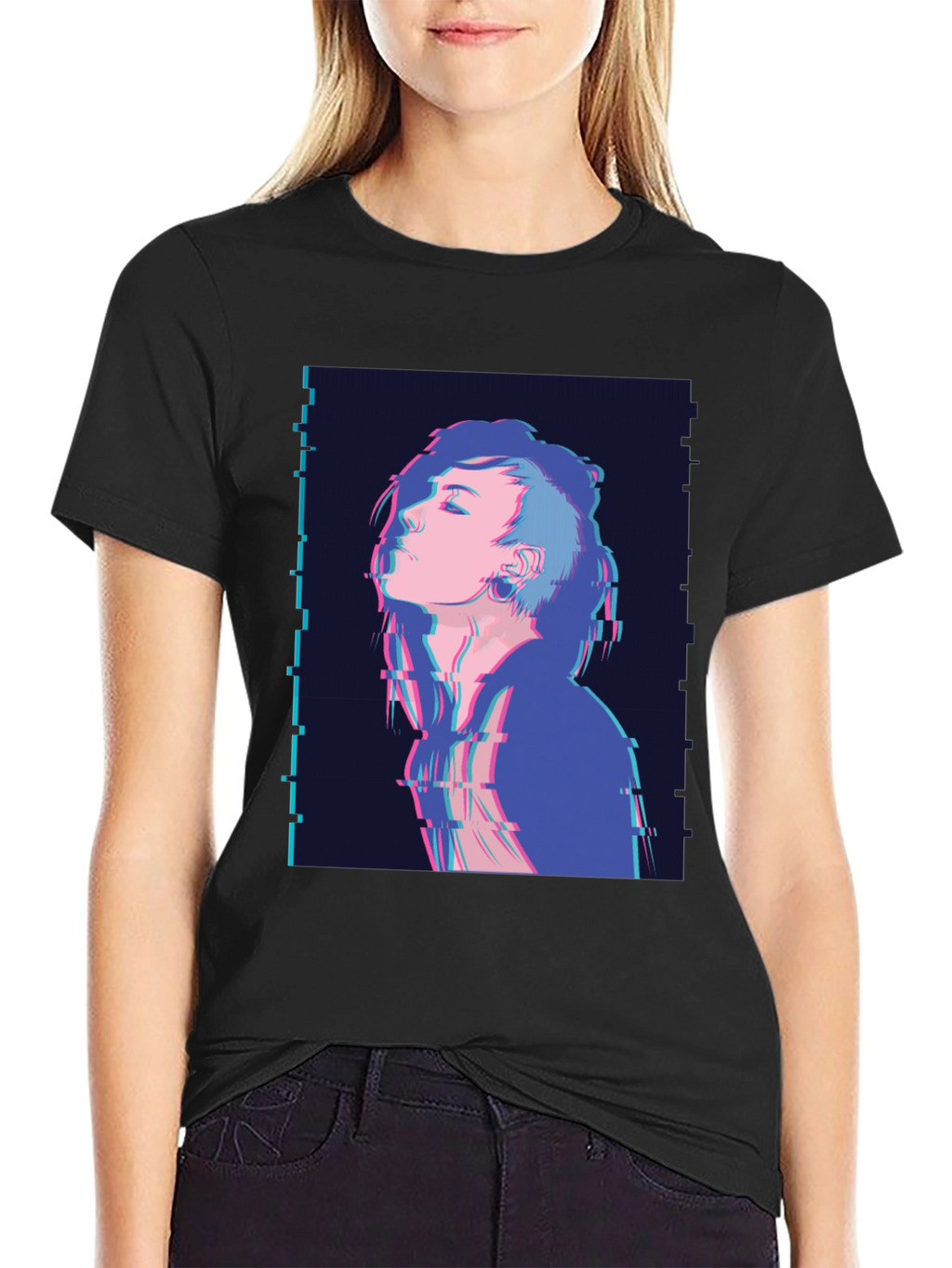 Glitch Art Unisex T-Shirt