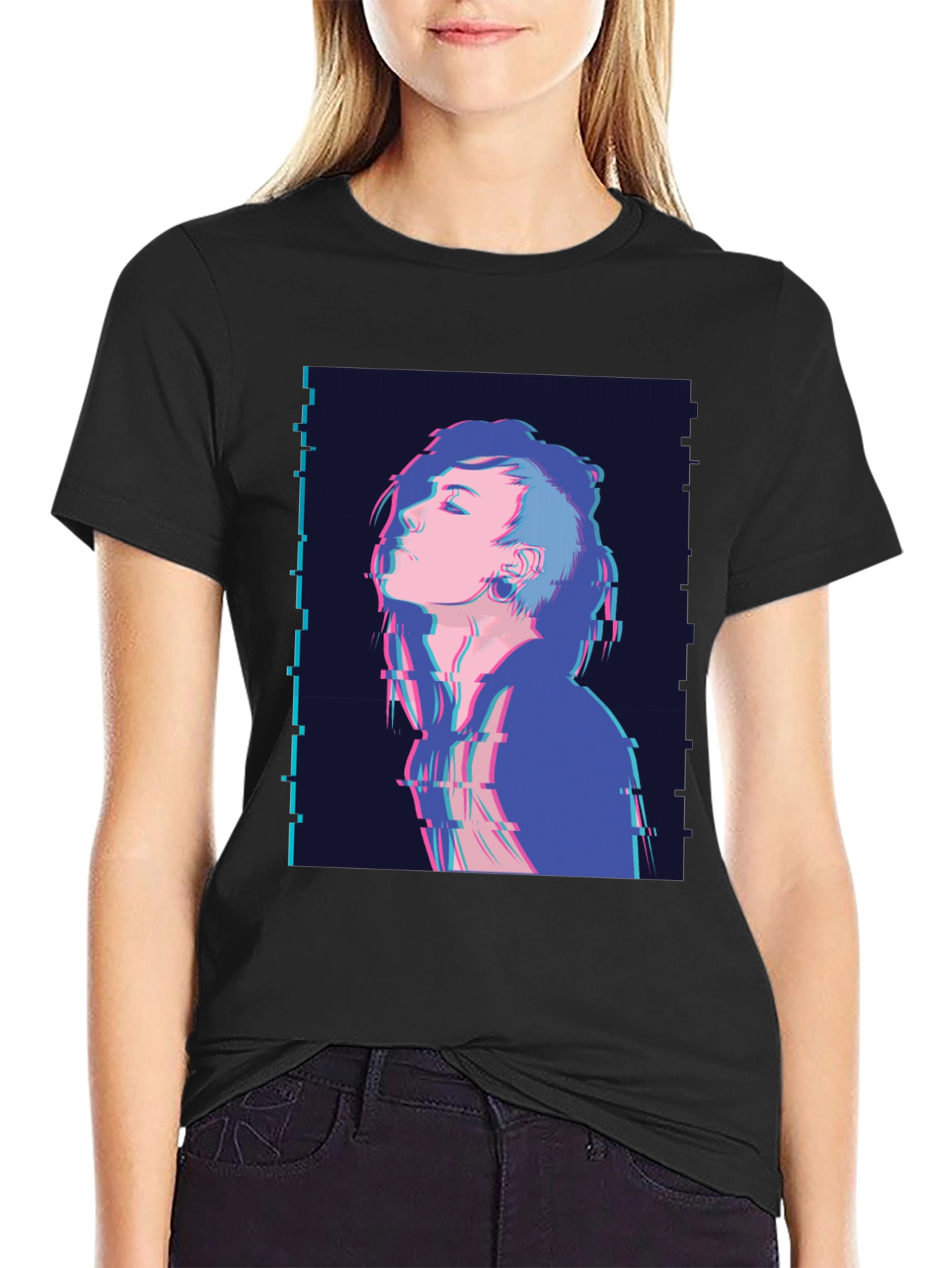 Glitch Art Unisex T-Shirt