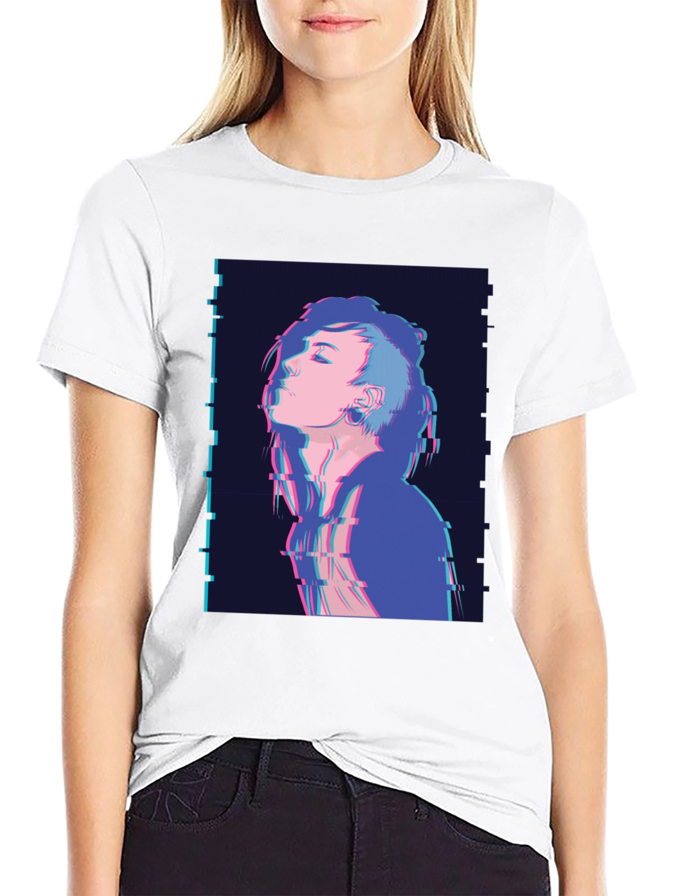 Glitch Art Unisex T-Shirt