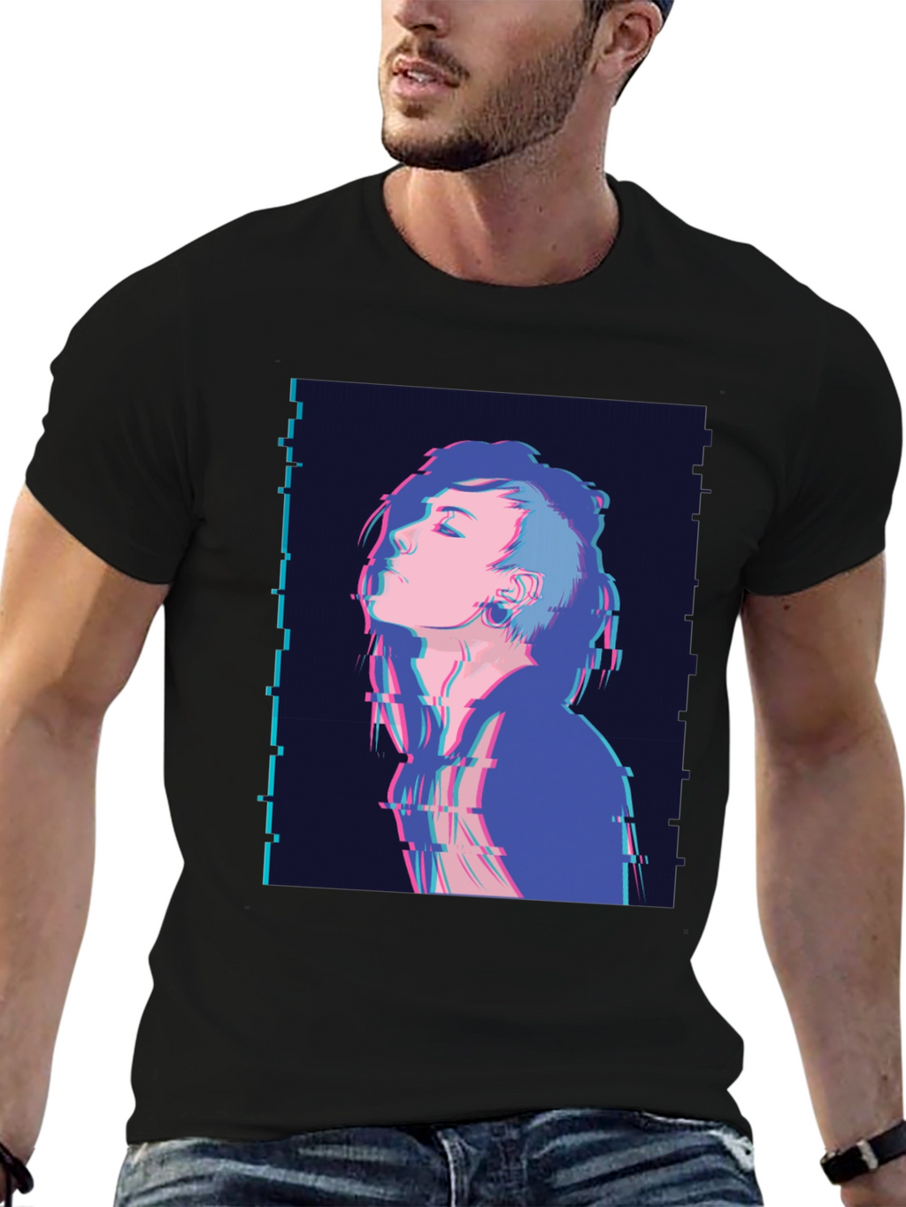 Glitch Art Unisex T-Shirt