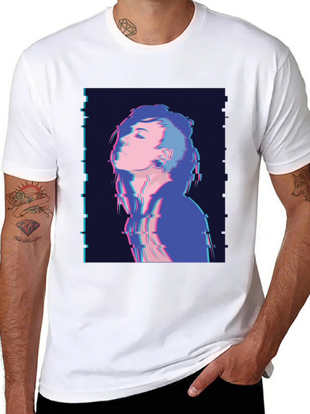 Glitch Art Unisex T-Shirt