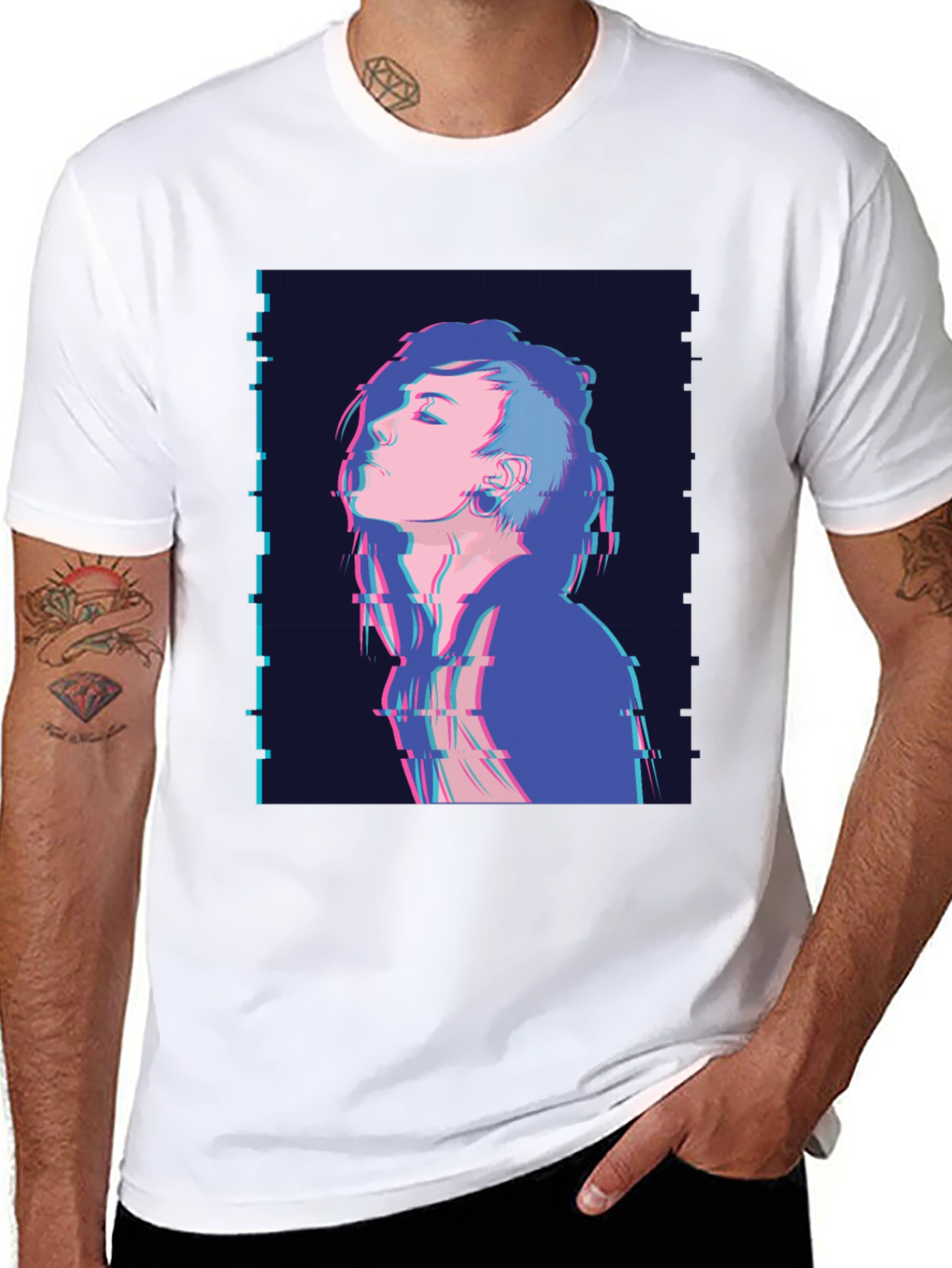 Glitch Art Unisex T-Shirt