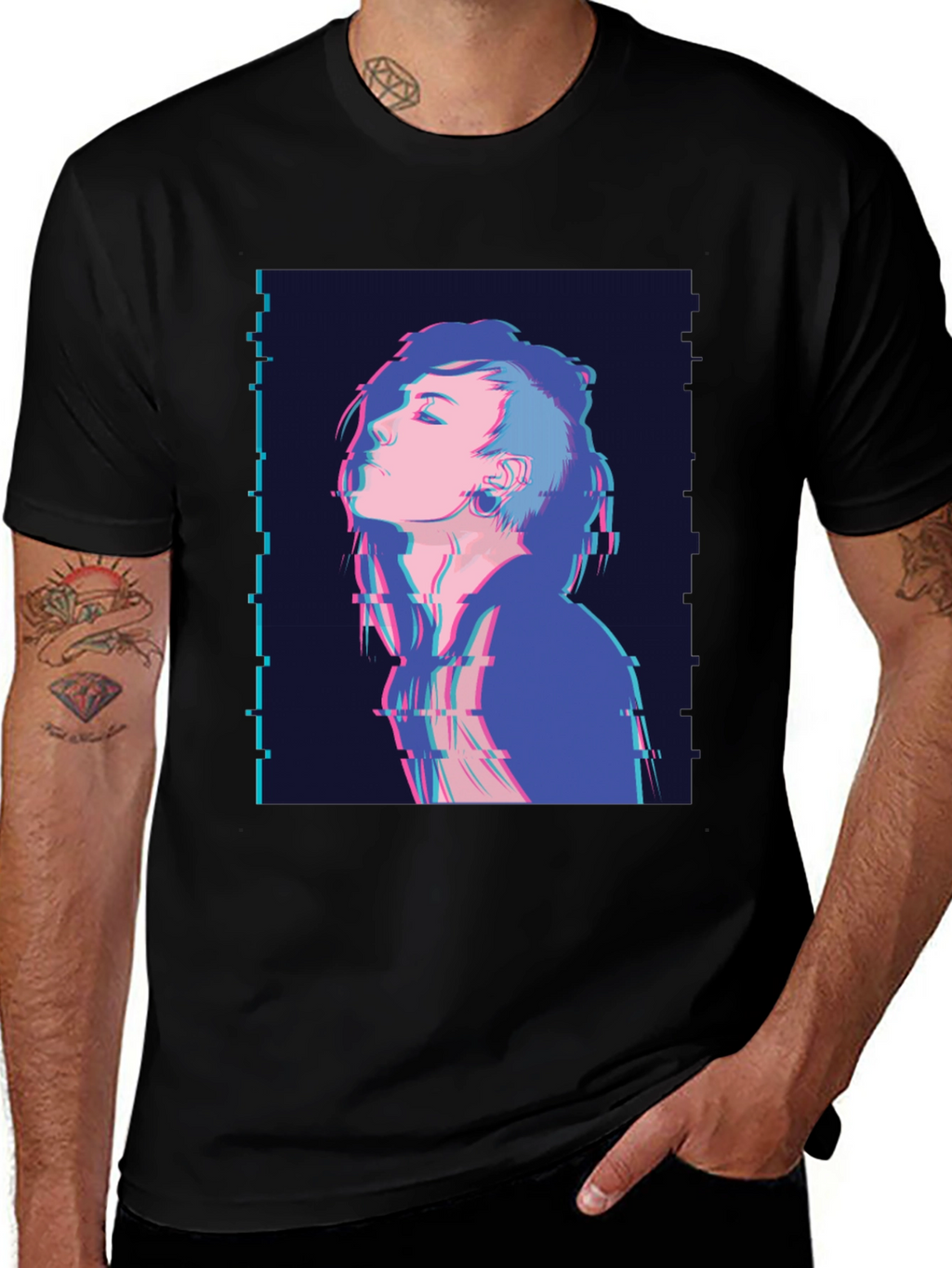 Glitch Art Unisex T-Shirt