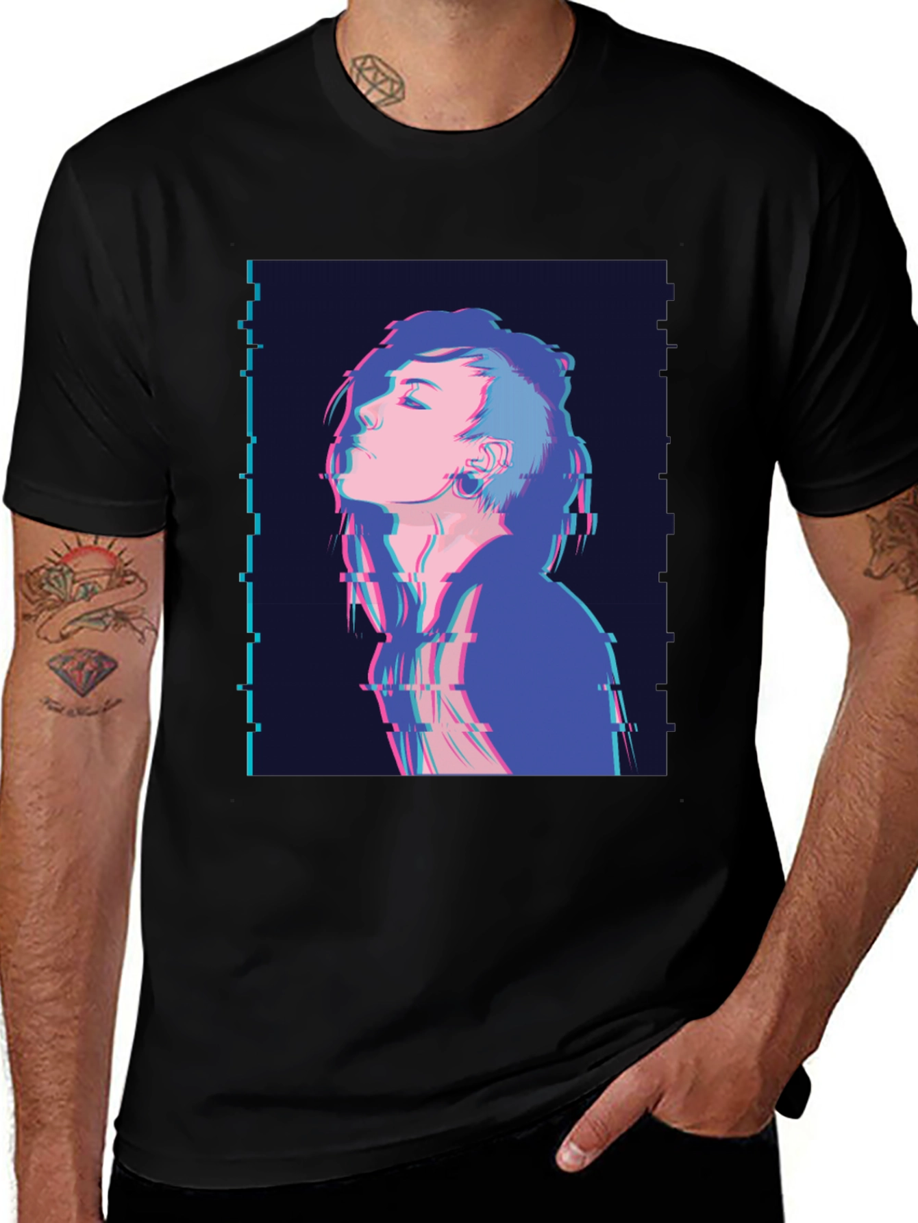 Glitch Art Unisex T-Shirt