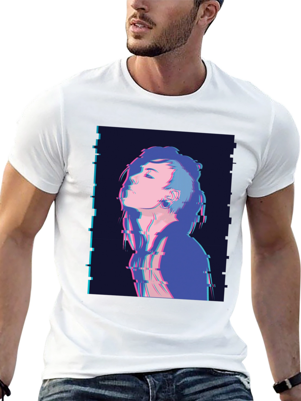 Glitch Art Unisex T-Shirt