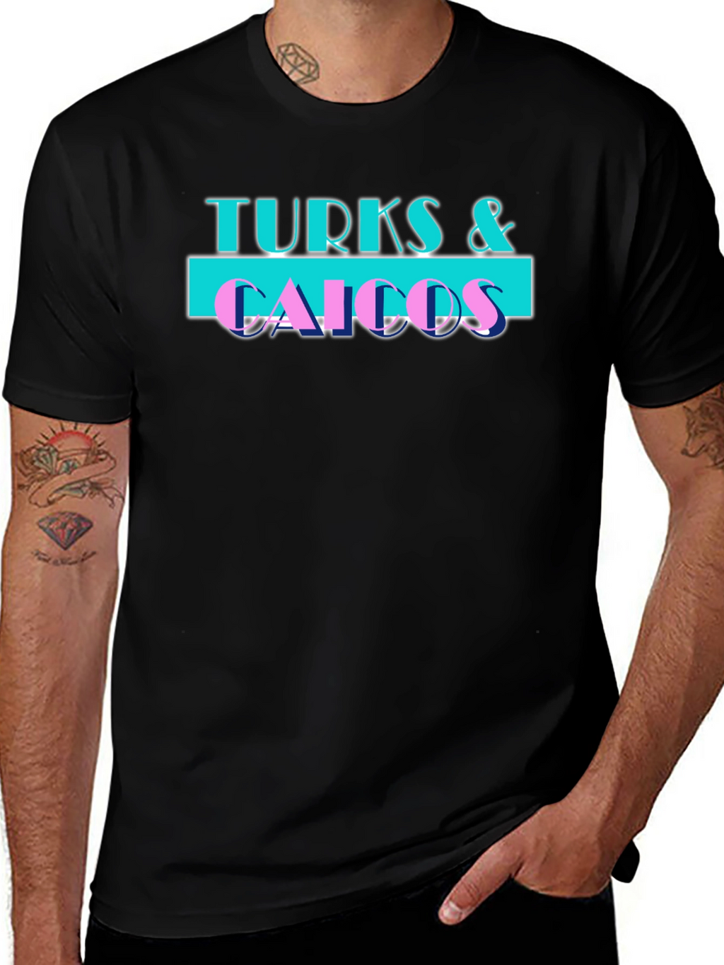 Turks & Caicos Graphic Tee - Island Vibe