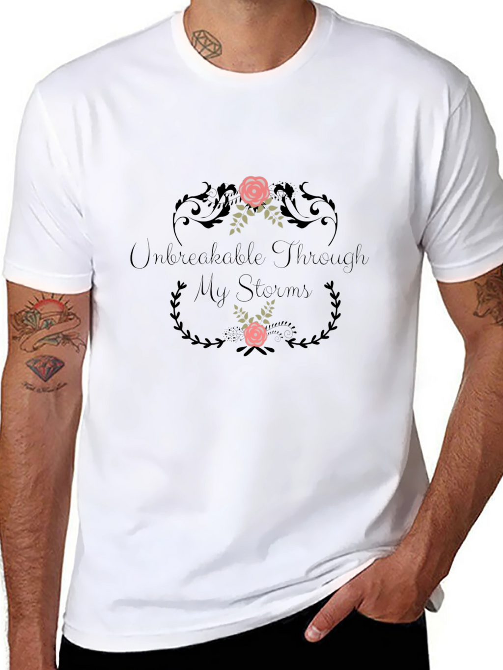 Unbreakable Through My Storms Graphic Tee