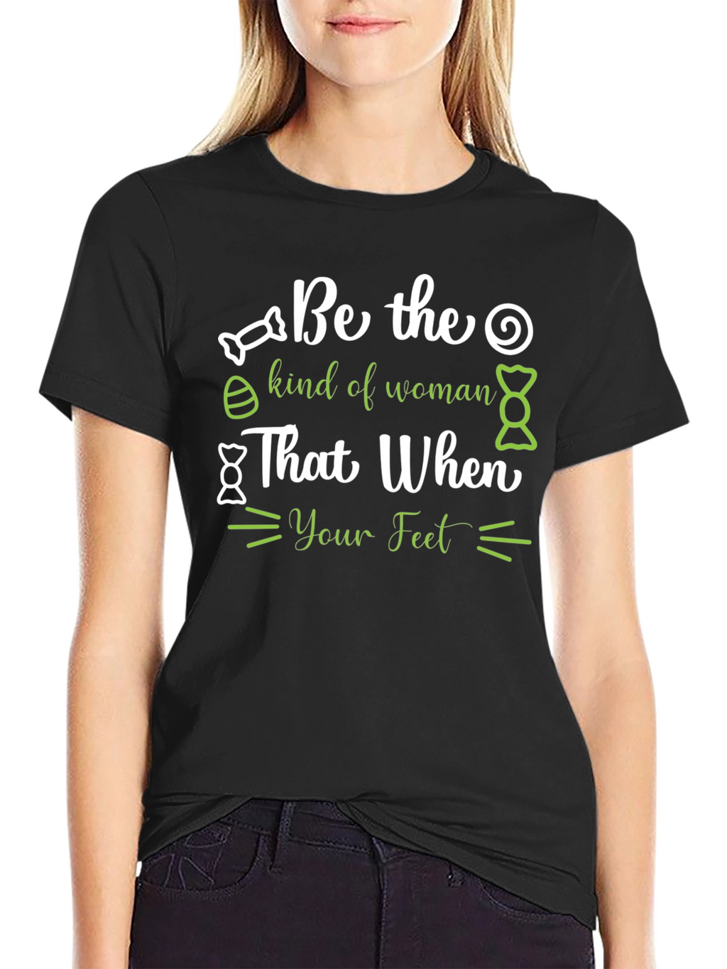 Be the Woman Black T-Shirt