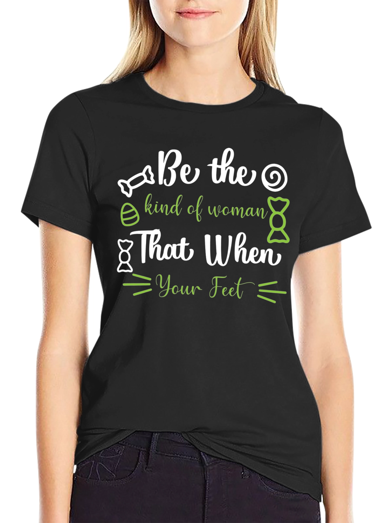 Be the Woman Black T-Shirt