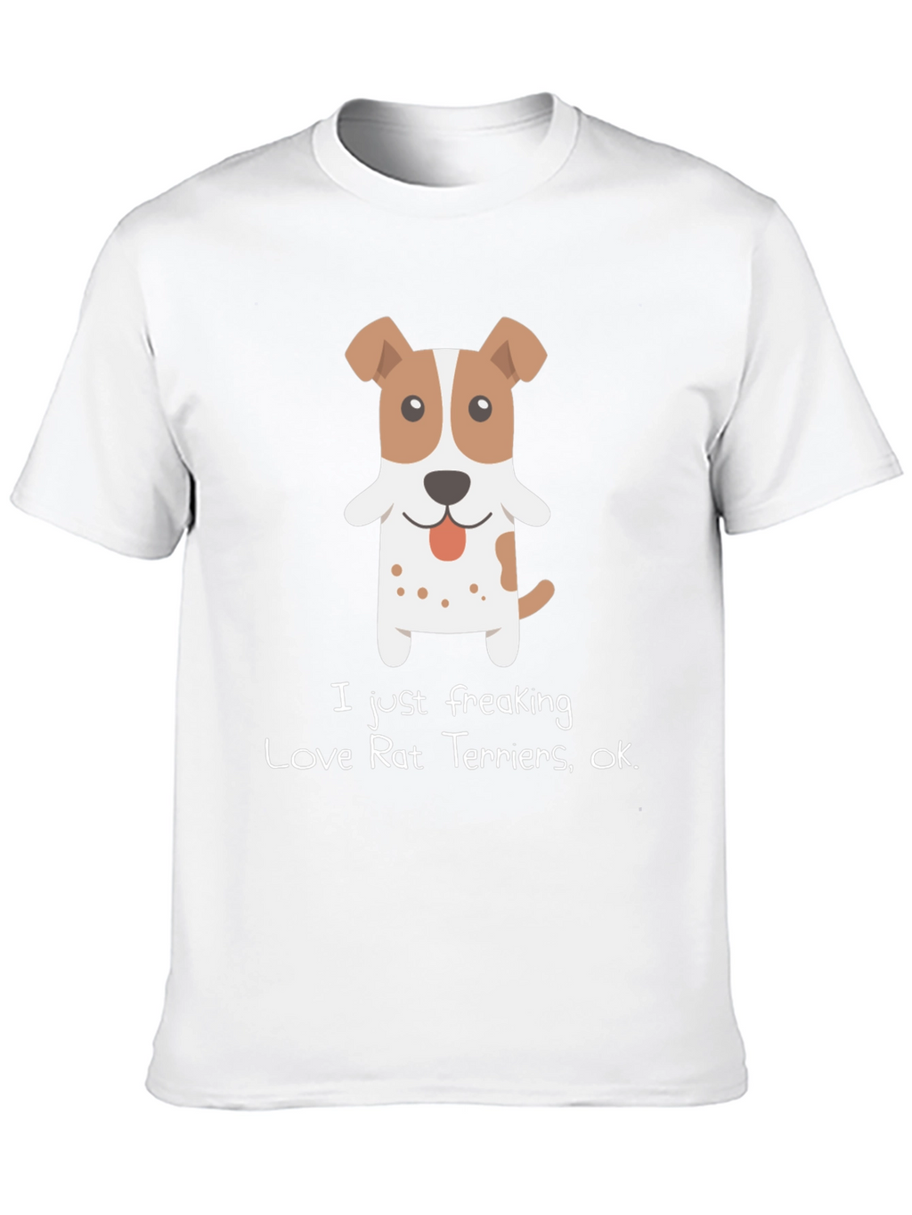 I Love Rat Terriers Graphic Tee