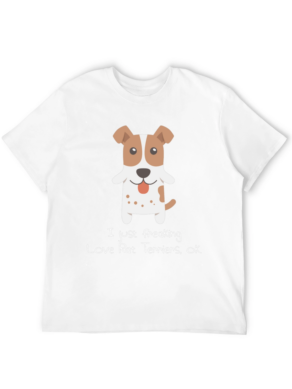 I Love Rat Terriers Graphic Tee