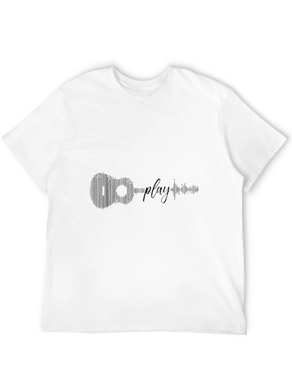 Black Guitar Graphic Tee