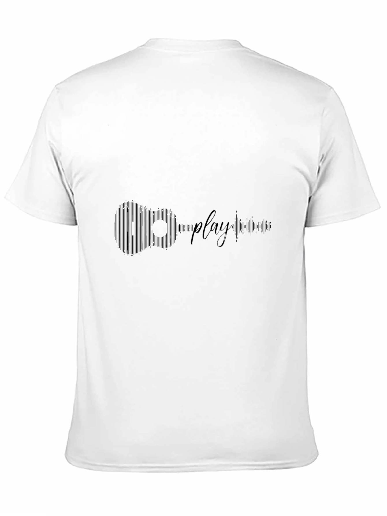 Black Guitar Graphic Tee