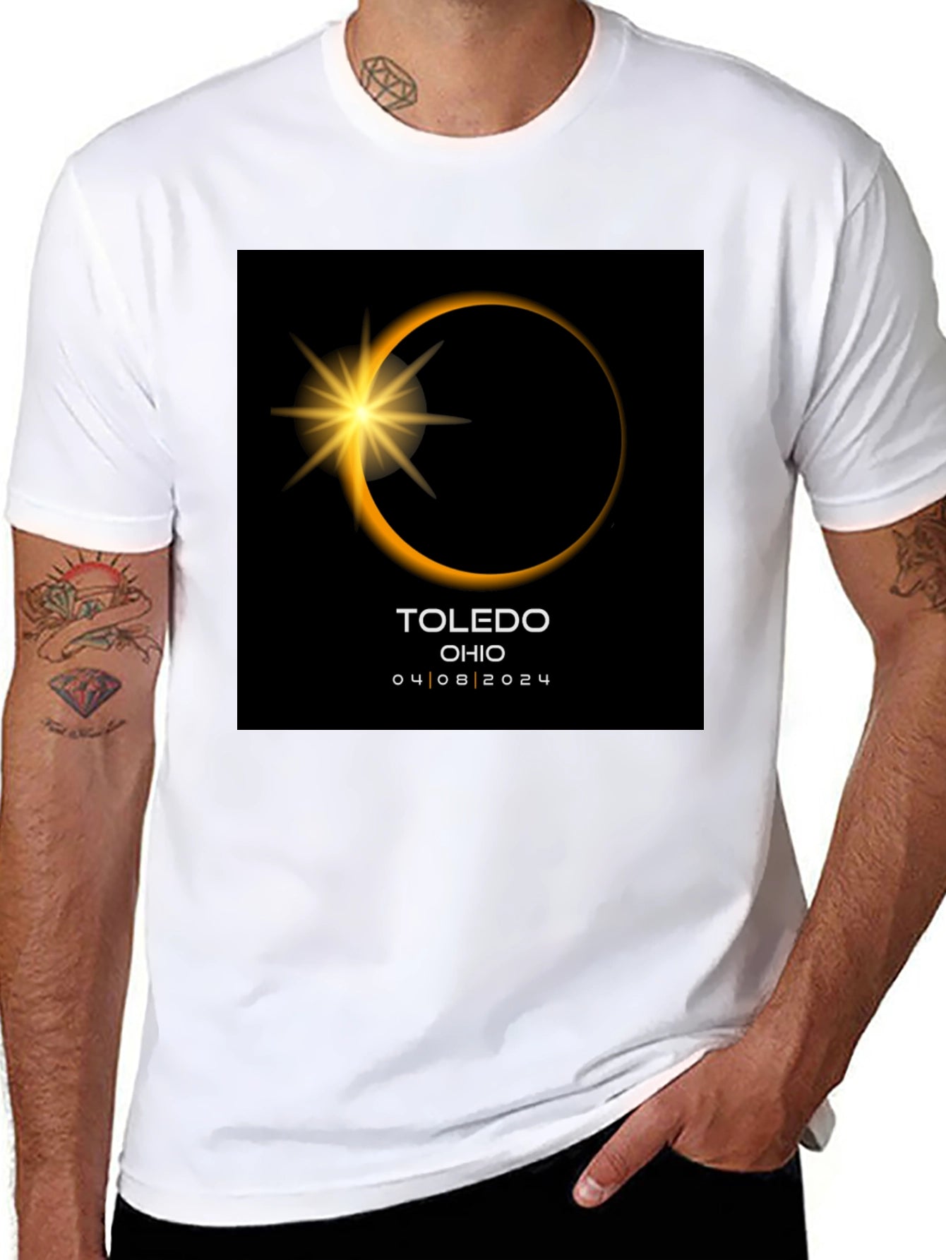 Toledo Ohio Eclipse 2024 T-Shirt