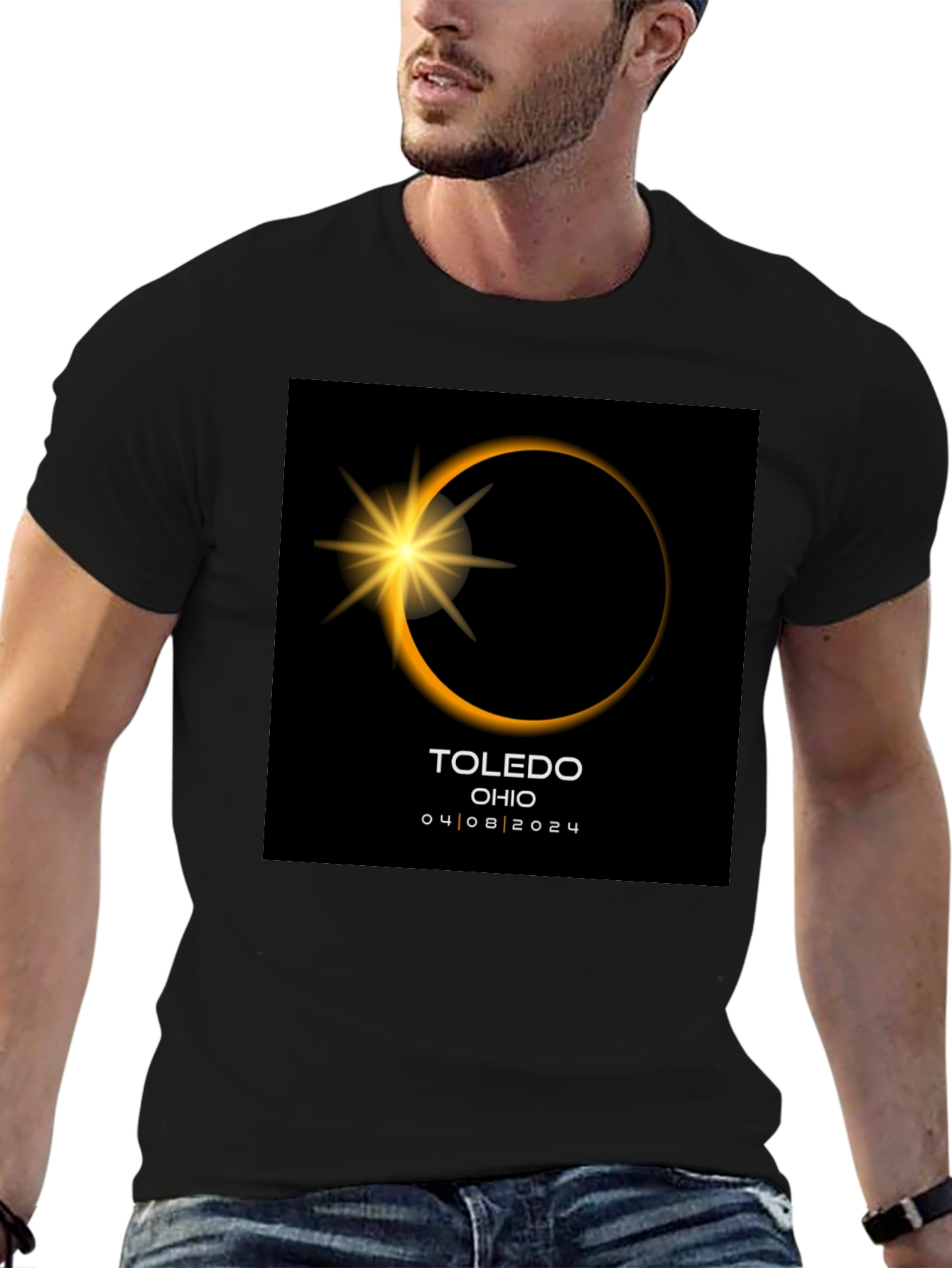 Toledo Ohio Eclipse 2024 T-Shirt