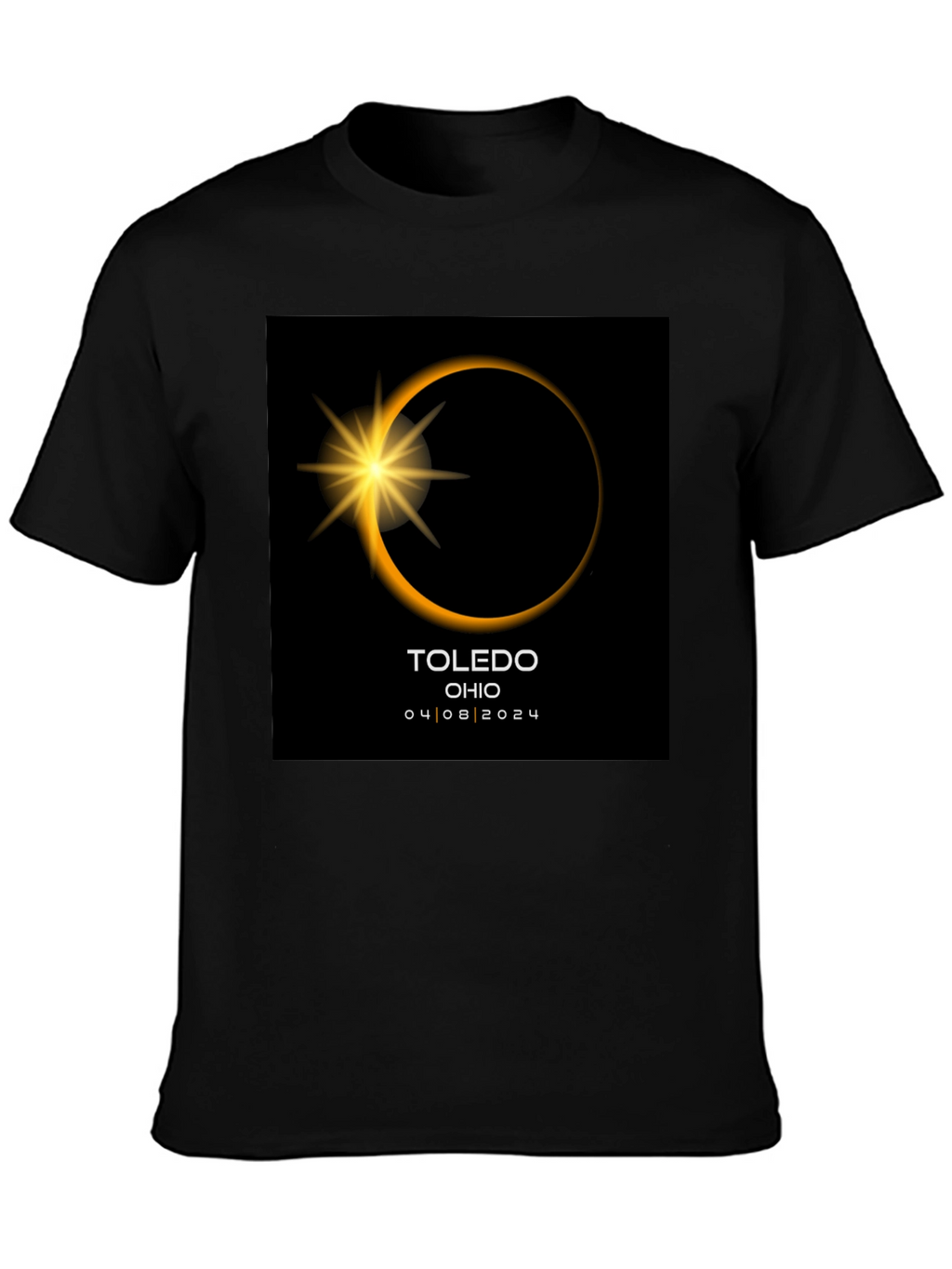 Toledo Ohio Eclipse 2024 T-Shirt