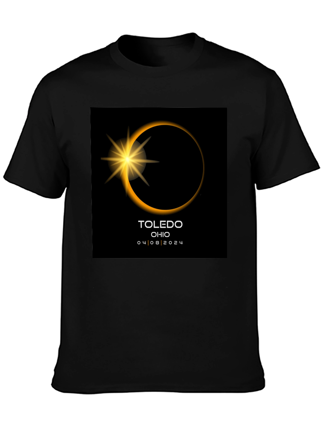 Toledo Ohio Eclipse 2024 T-Shirt