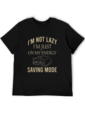 Energy Saving Mode Cat T-Shirt