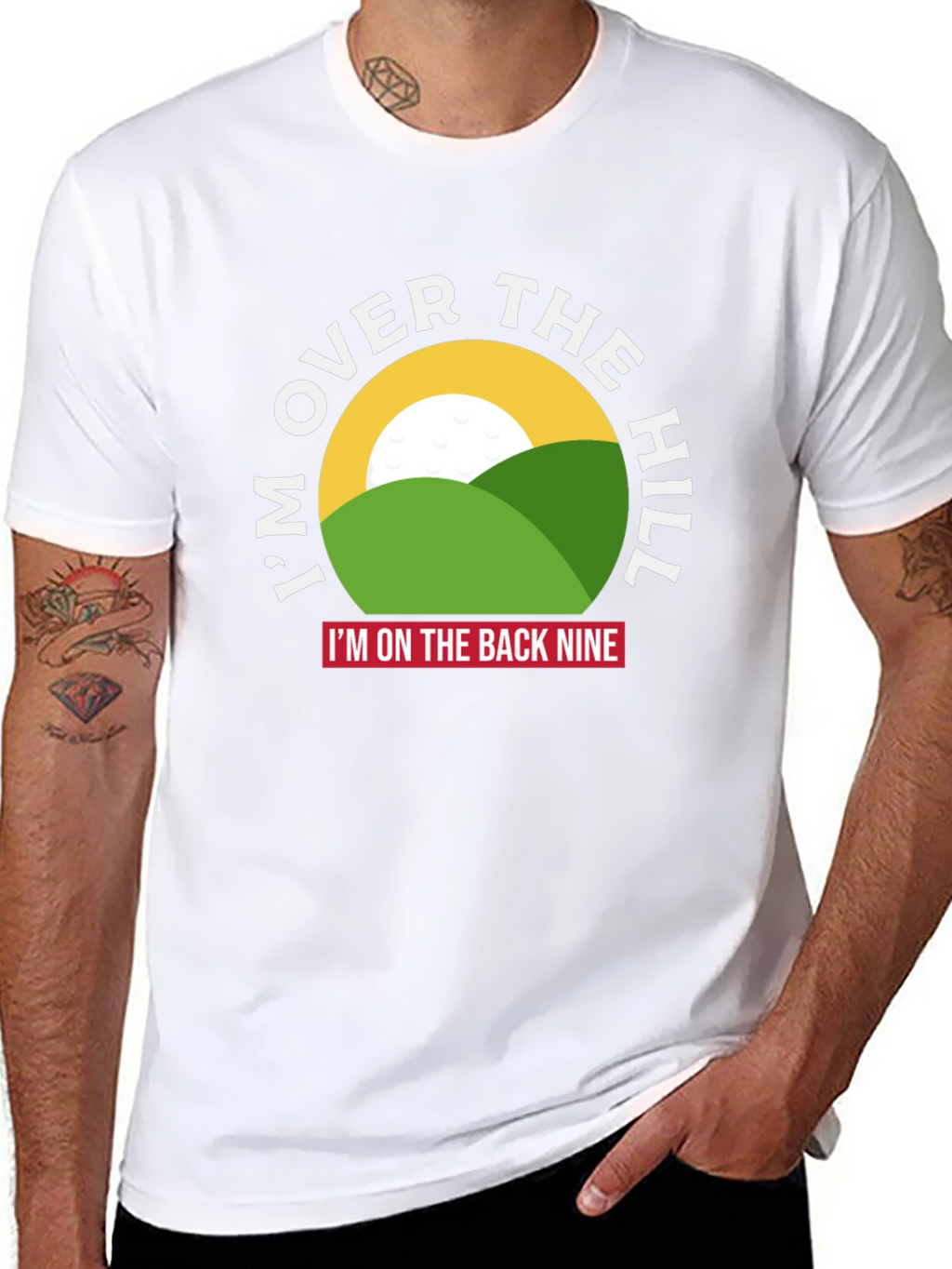 Over the Hill Golf T-Shirt