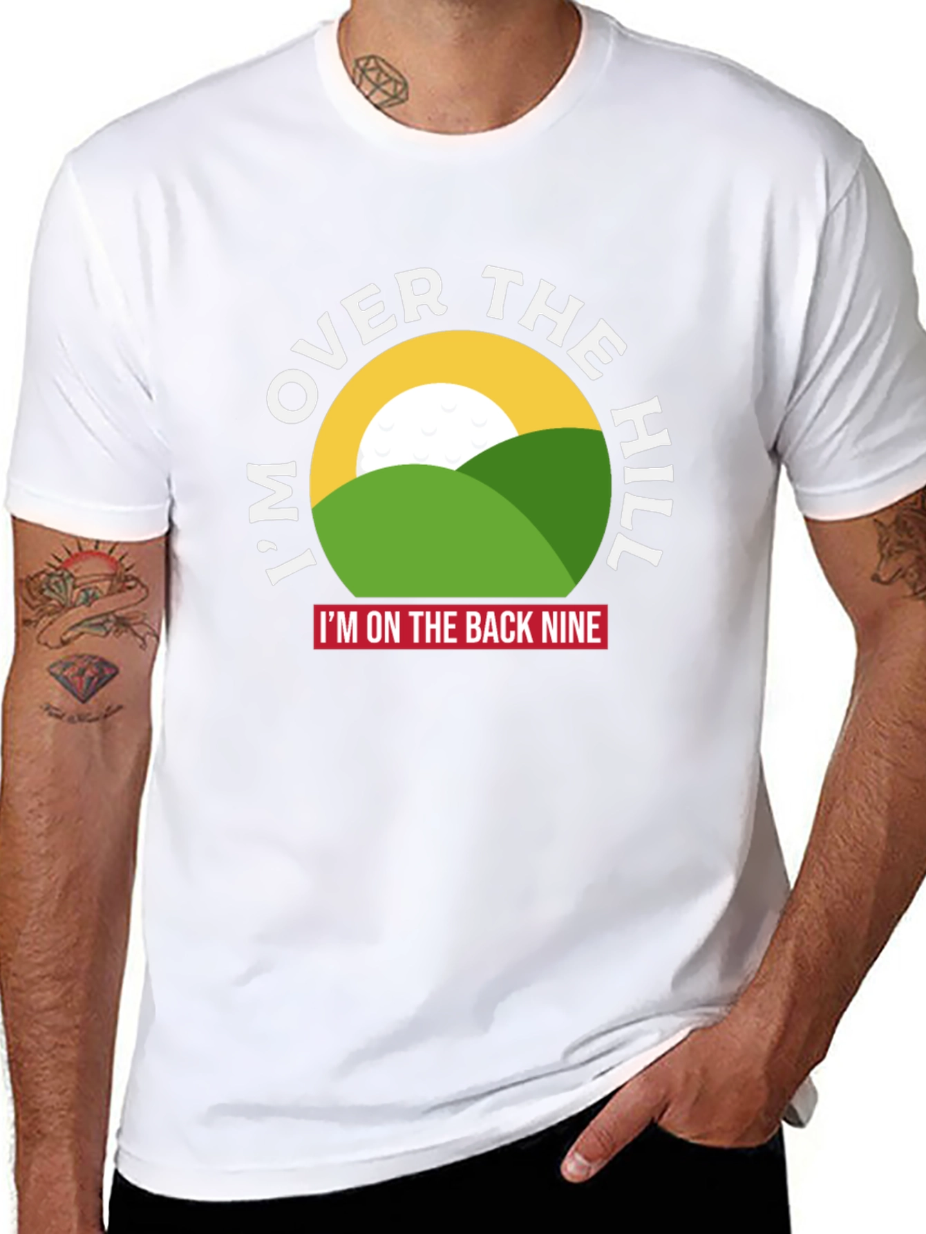 Over the Hill Golf T-Shirt