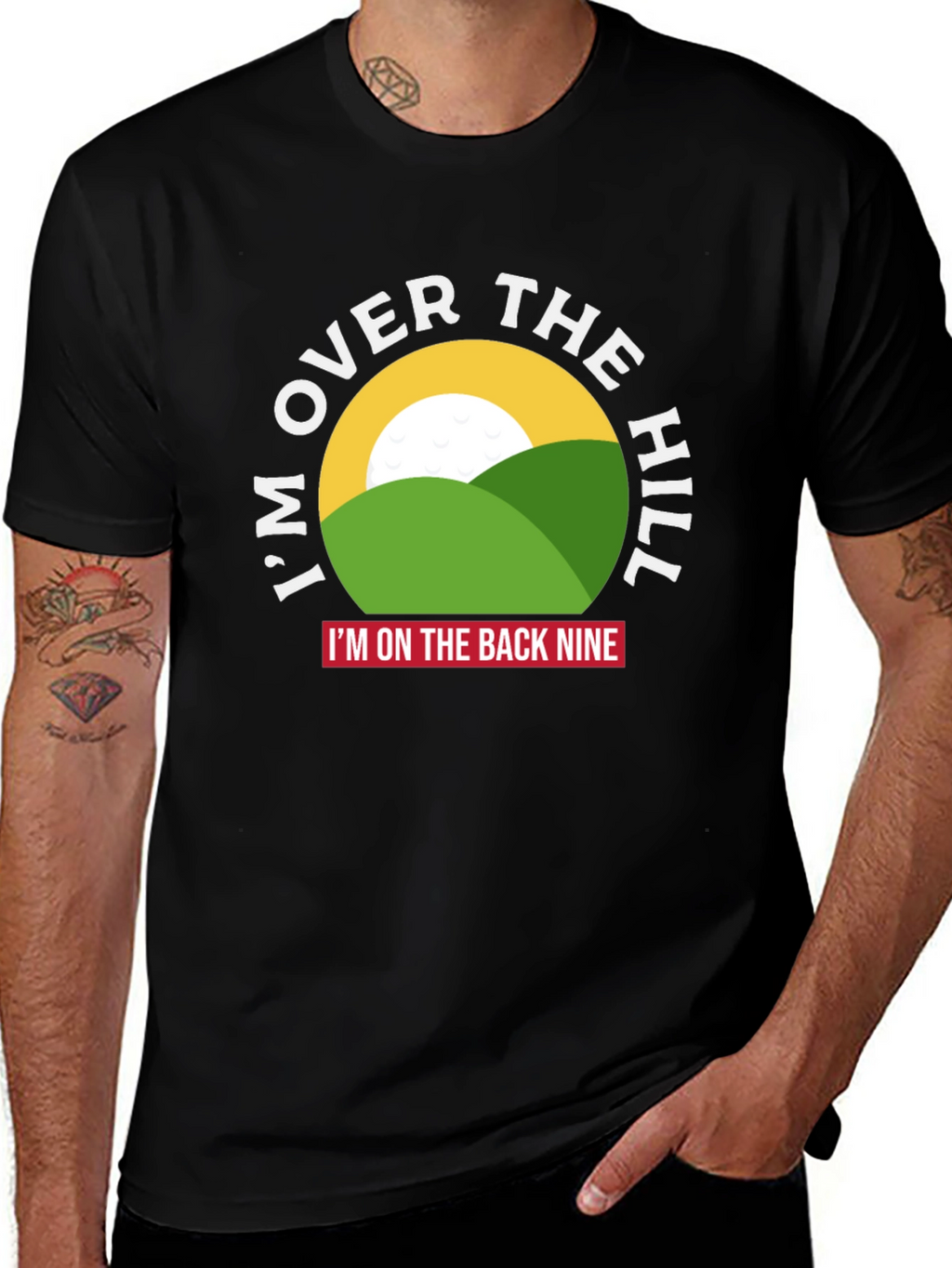 Over the Hill Golf T-Shirt