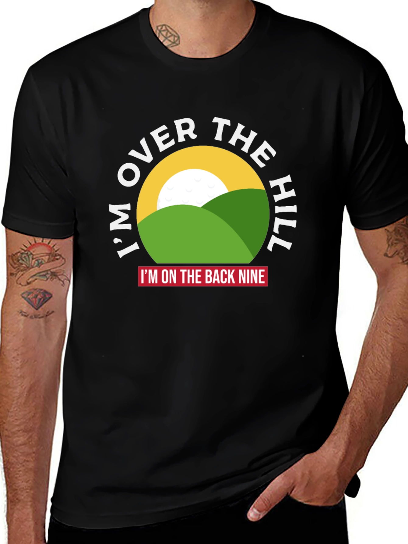 Over the Hill Golf T-Shirt
