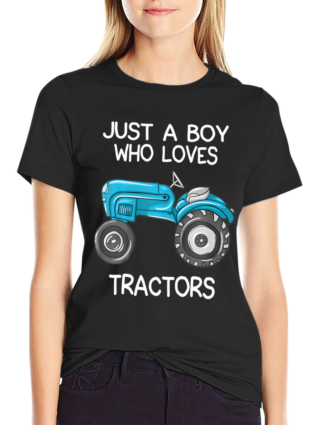 Boy Who Loves Tractors T-Shirt