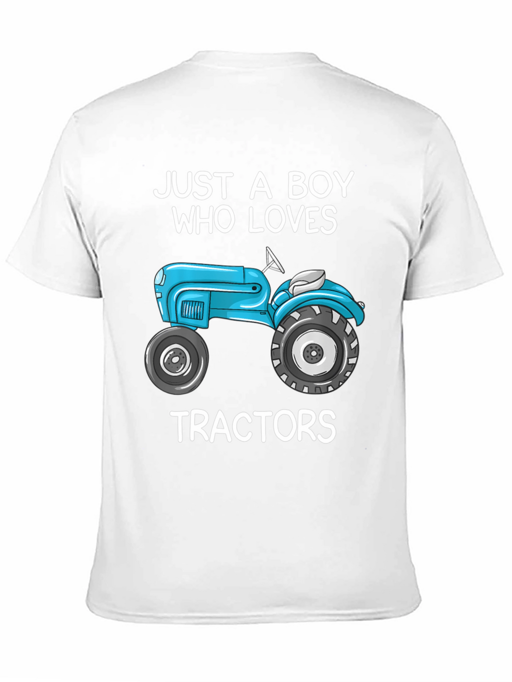 Boy Who Loves Tractors T-Shirt