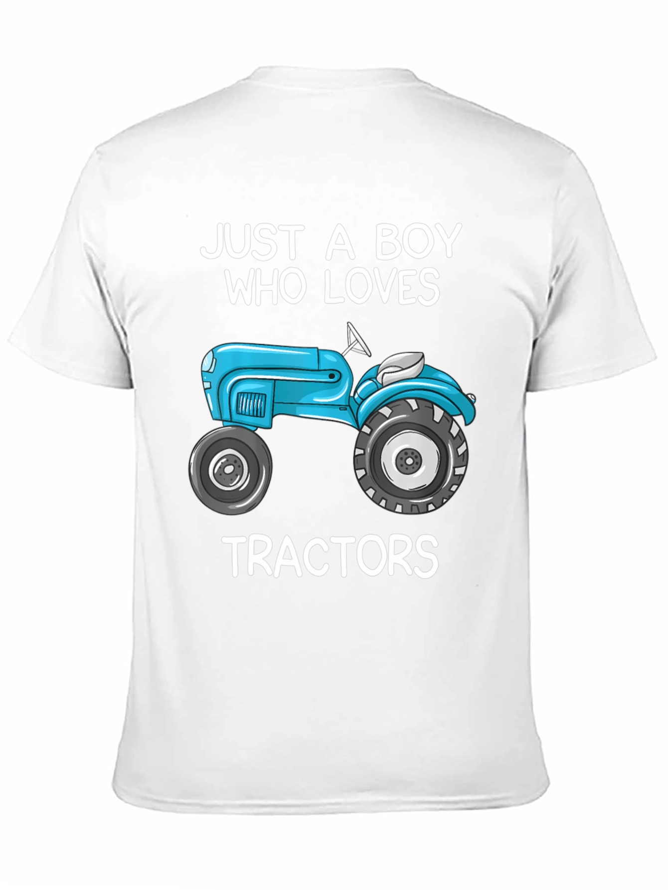 Boy Who Loves Tractors T-Shirt