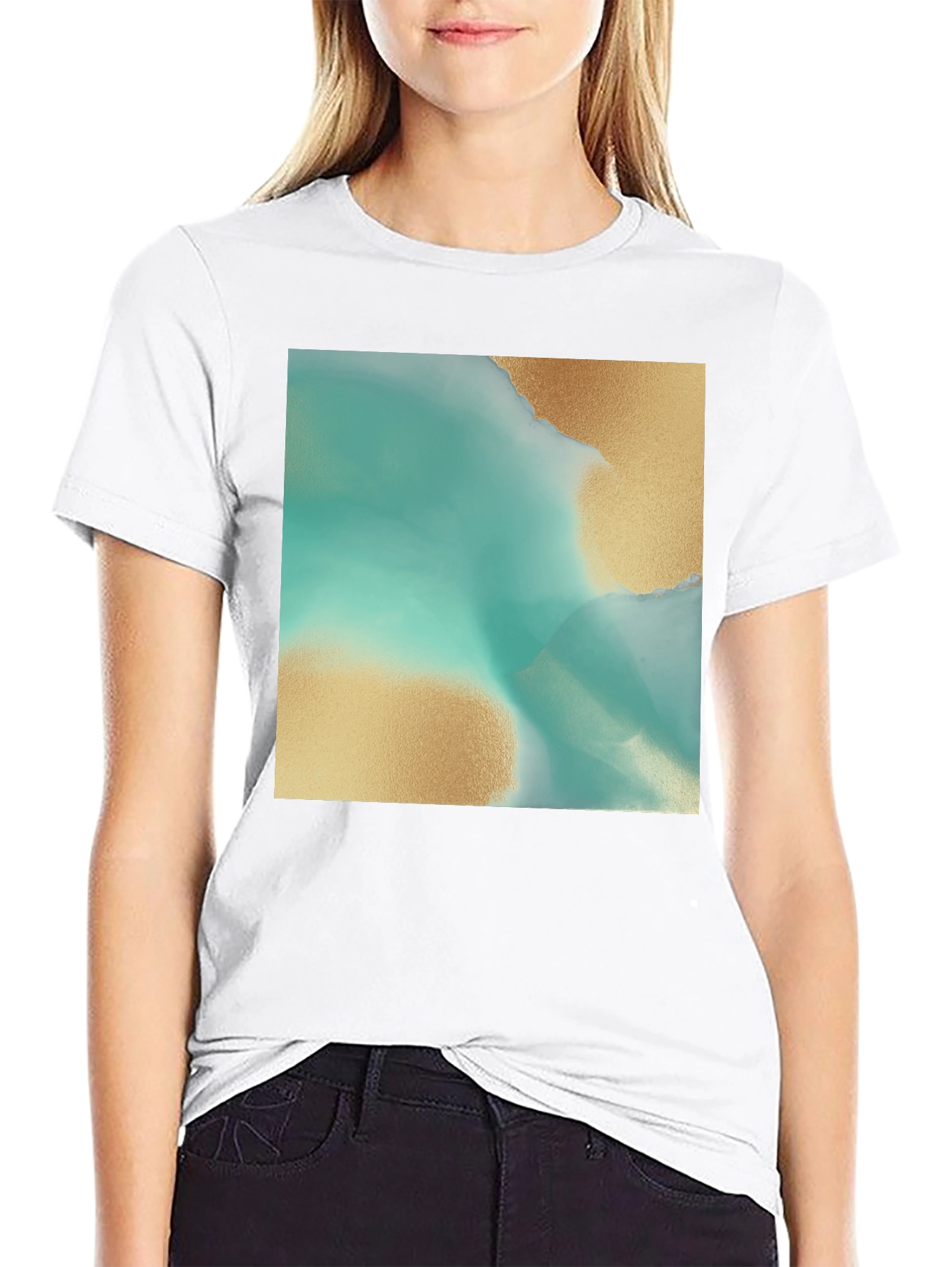 Modern Art Print T-Shirt