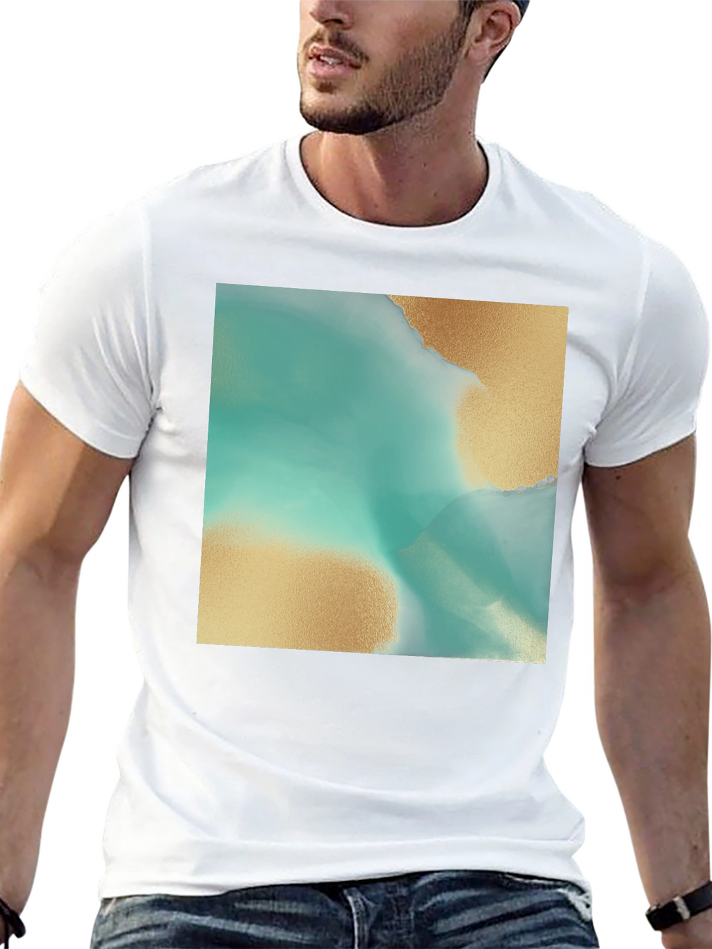 Modern Art Print T-Shirt