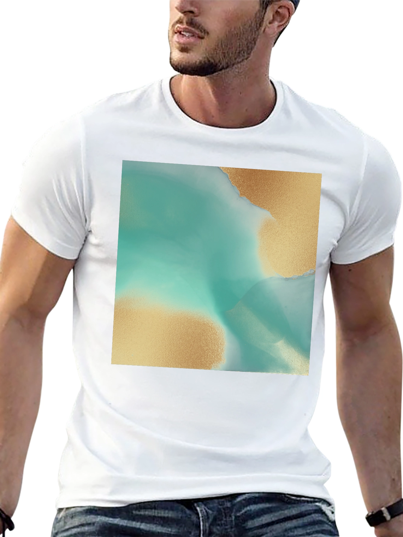 Modern Art Print T-Shirt