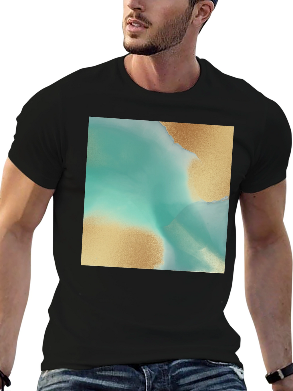 Modern Art Print T-Shirt