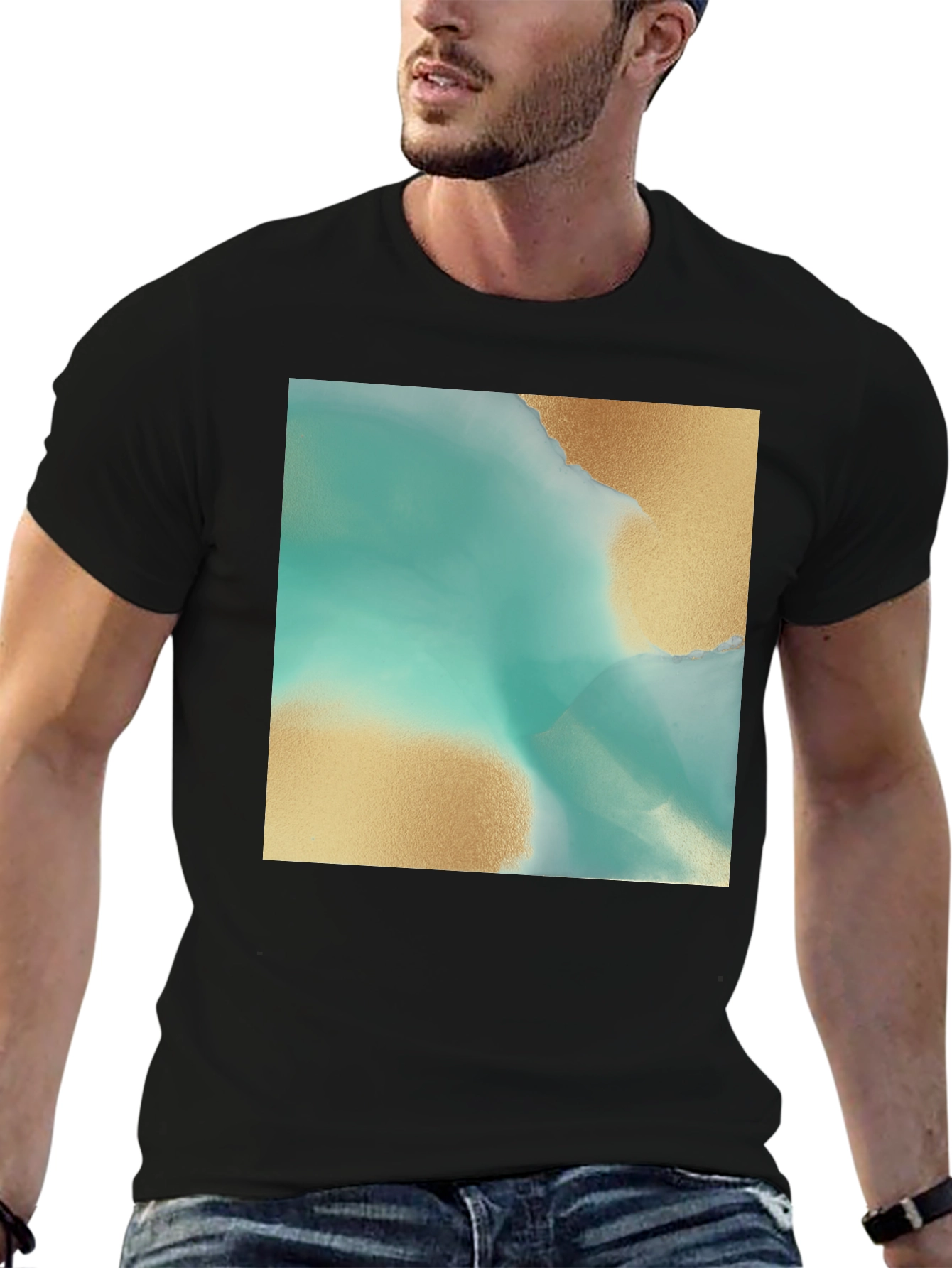 Modern Art Print T-Shirt